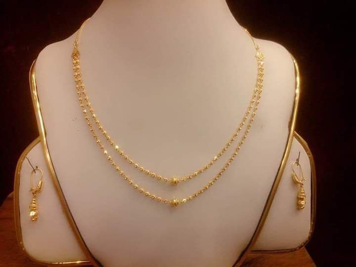 Plain chain & Bali & Earrings